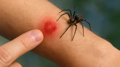 Combien de temps dure une piqure d'araignée